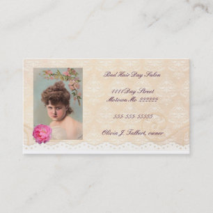 Bad Hair Day salon business card/calling card
