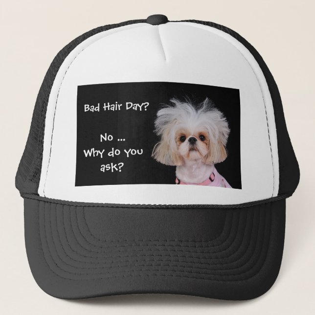 Bad Hair Day? Trucker Hat (Front)
