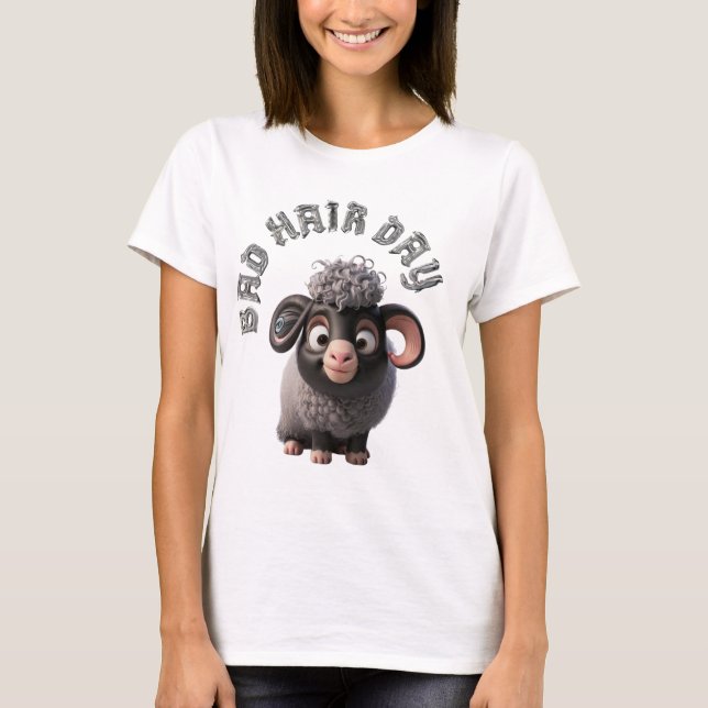 Bad Hair Day Women's Basic T-Shirt (Front)