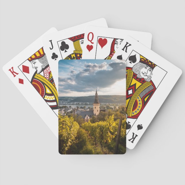 Bad Hönningen Germany Playing Cards (Back)