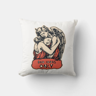 Bad Ideas Only - Vintage Gothic  Cushion