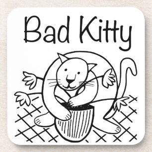 Bad Kitty 2 Coaster