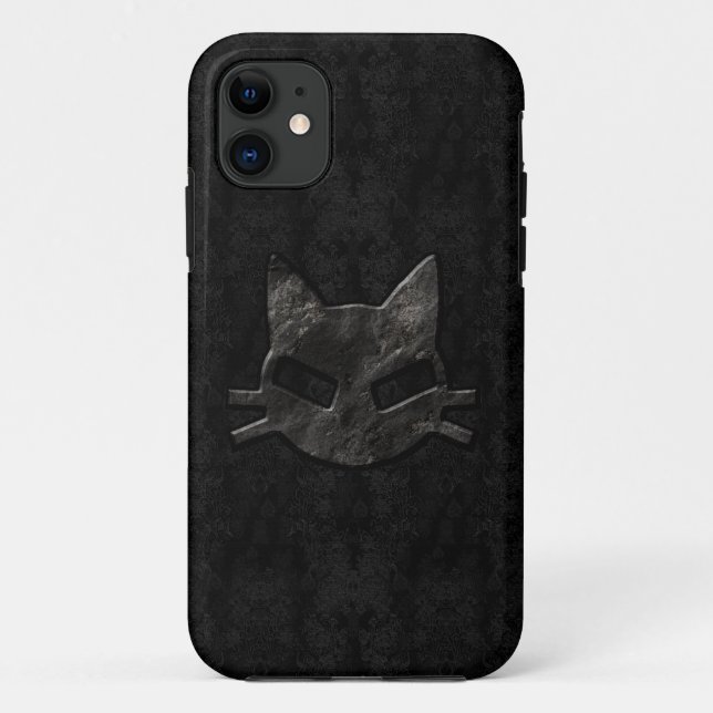 Bad Kitty Black Gothic iPhone 5 Case (Back)