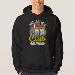 Bad Landings Club Member Broken Hand Get Well Brok Hoodie