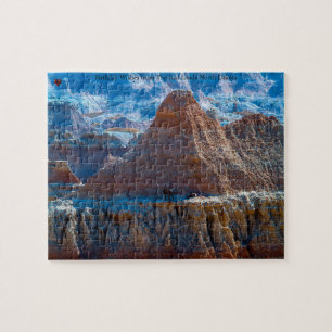 Bad Lands North Dakota Jigsaw Puzzle