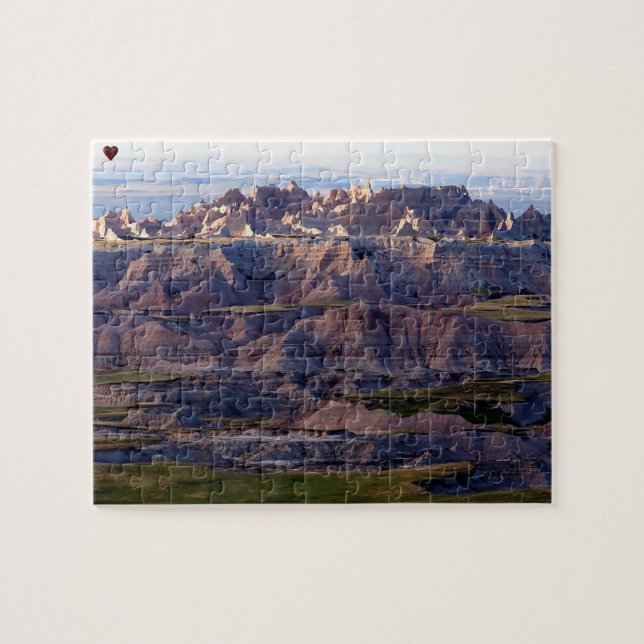 Bad Lands South Dakota Jigsaw Puzzle (Horizontal)