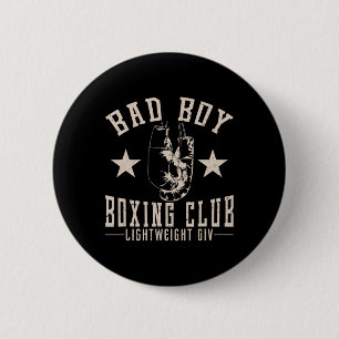 Bad Mad Boy Boxing Club 6 Cm Round Badge