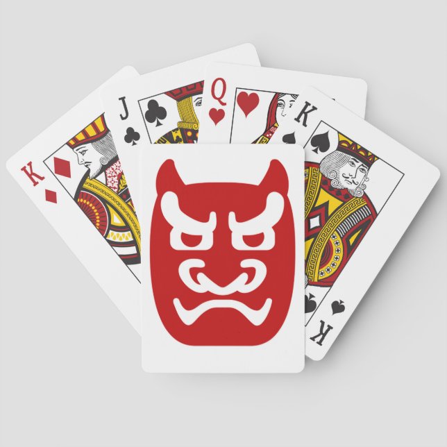 bad mask playing cards (Back)