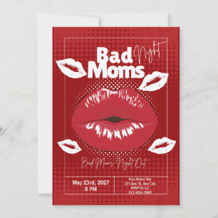 Bad Moms Night Out Girls Night Invitation