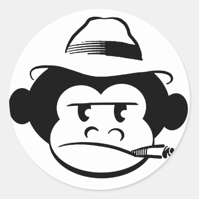 Bad Monkey sticker (Front)