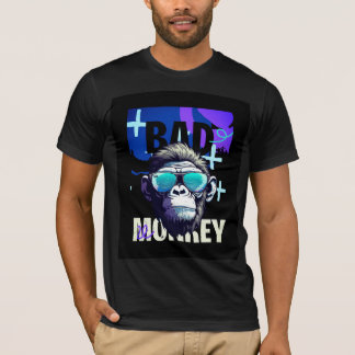 Bad Monkey Sunglasses Streetwear Graphic T-Shirt