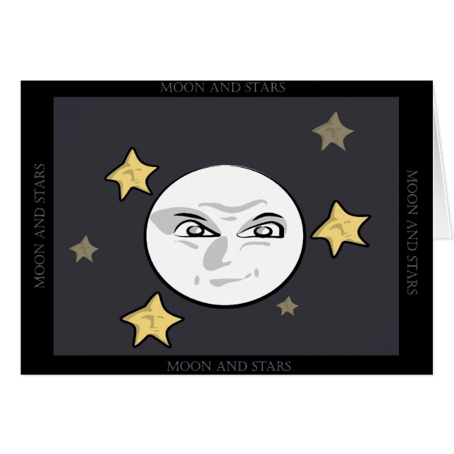 Bad Moon and Stars Rising (Front Horizontal)