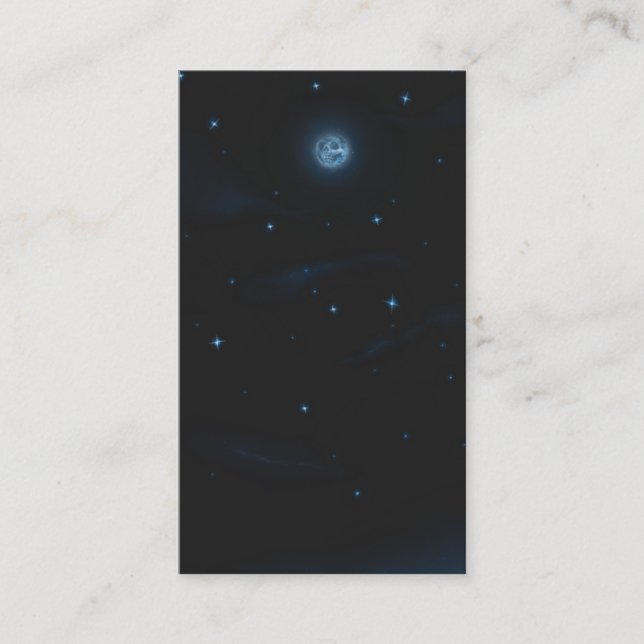 Bad Moon Business Card (Front)