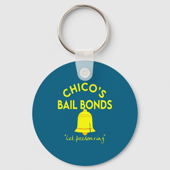 Bad News Bears Chicos Bail Bonds  Key Ring (Front)