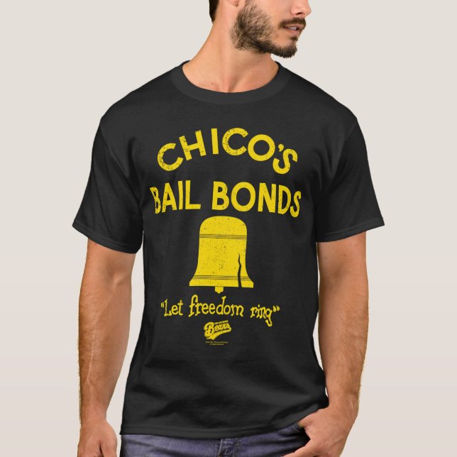 Bad News Bears Chicos Bail Bonds T-Shirt (Front)