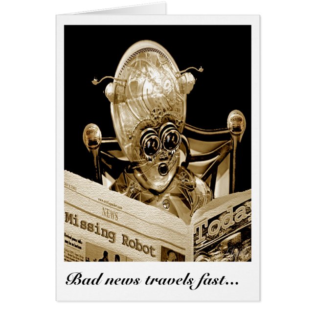 Bad news travels fast (Front)
