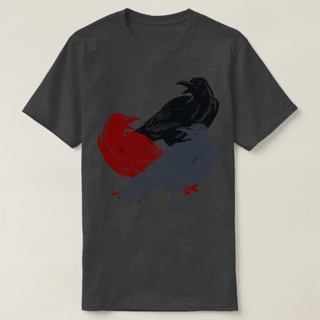 Bad Omen Ravens T-Shirt (Design Front)