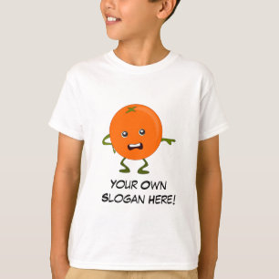 Bad Orange with Customisable Slogan T-Shirt