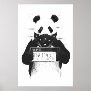 Bad panda poster
