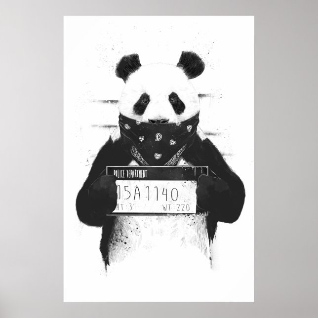 Bad panda poster (Front)
