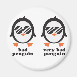 bad penguin — penguin magnet