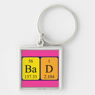 Bad periodic table name keyring