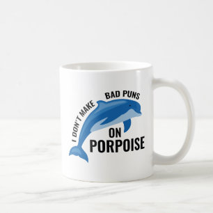 Bad Puns On Porpoise Coffee Mug