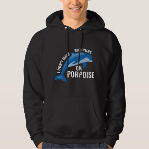 Bad Puns On Porpoise Hoodie