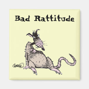 Bad Rattitude Magnet