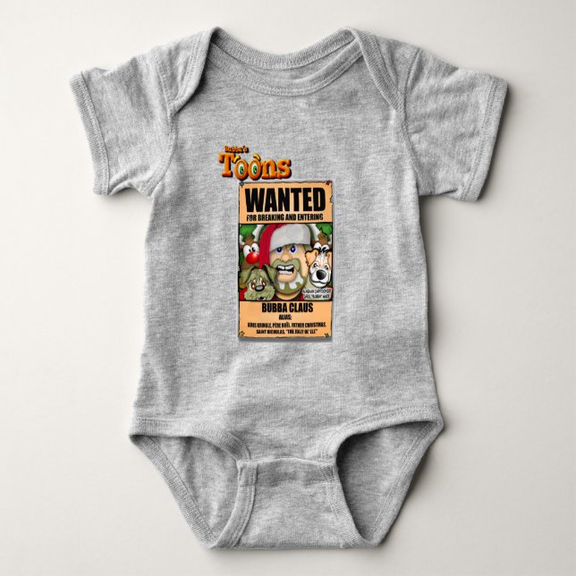 Bad Santa Bubba Claus T-Shirt (Front)