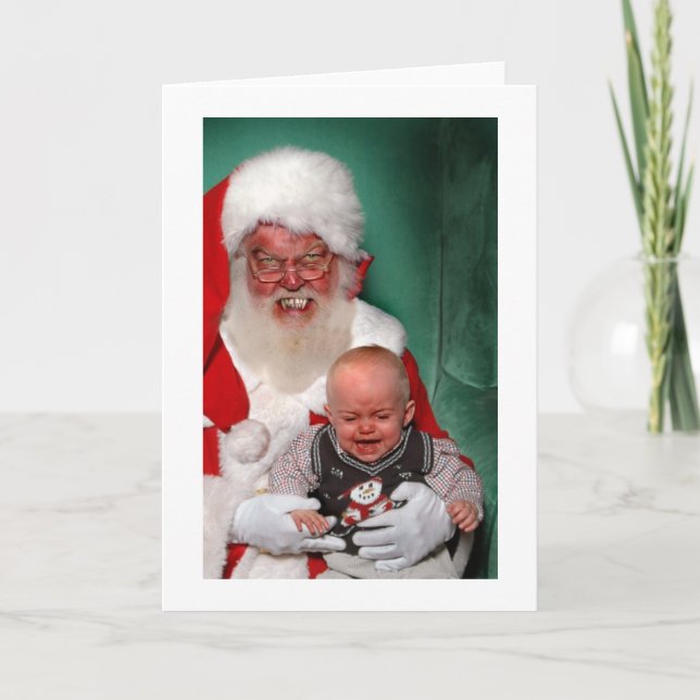 Bad Santa Card (Front)