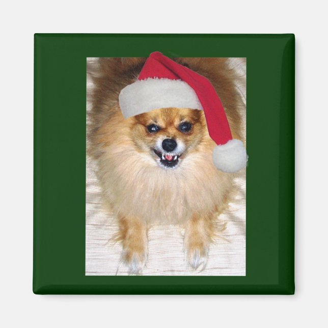Bad Santa Christmas magnet (Front)