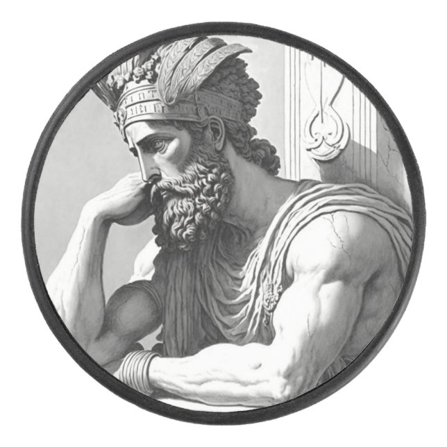 Bad Sign Hockey Puck (Front)