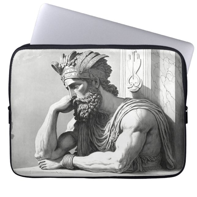 Bad Sign Laptop Sleeve (Front)