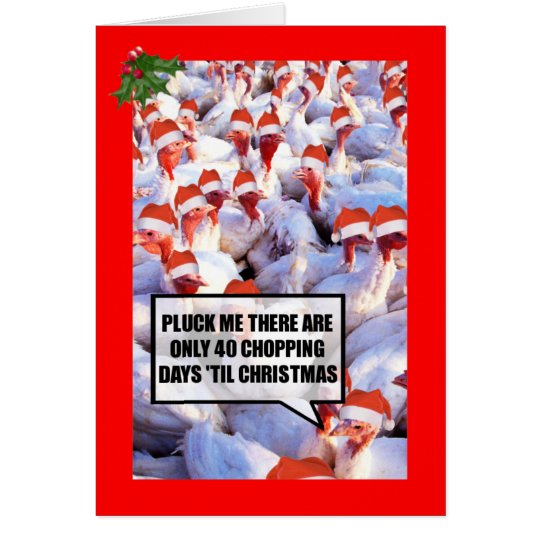 Bad taste Turkey Card
