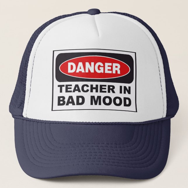 Bad Teacher Trucker Hat (Front)
