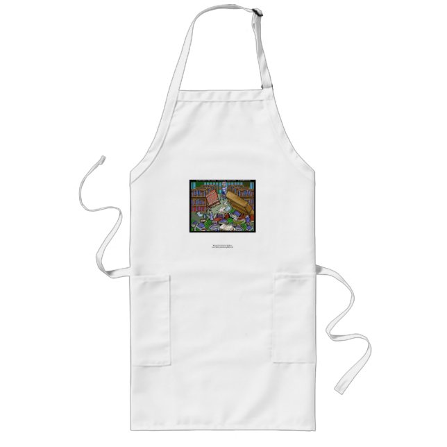 Bad Things Happen 2 Good People Funny Apron (Front)