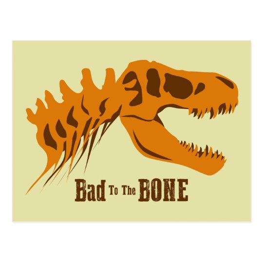 Bad to the Bone Postcard