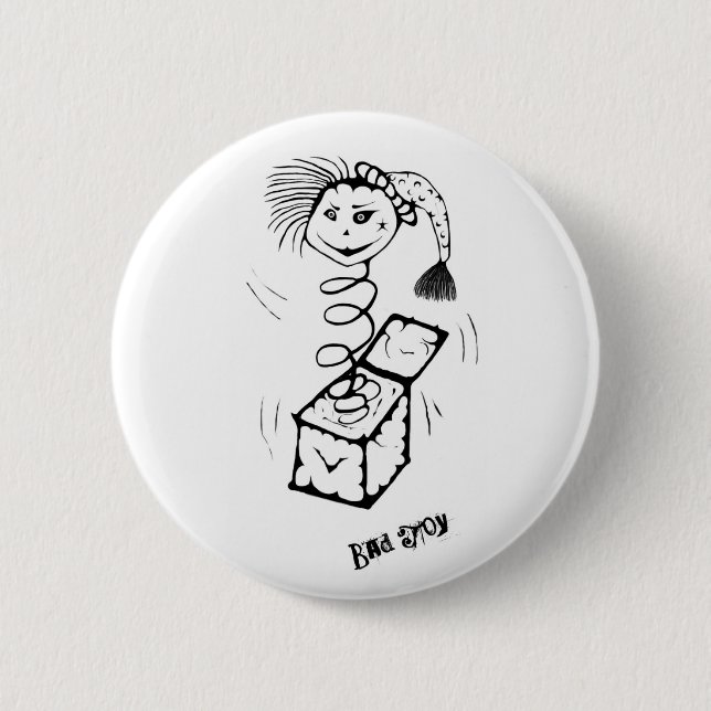 Bad Toy Pin (Front)