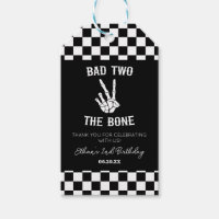 Bad Two The Bone Skeleton 2nd Birthday Party