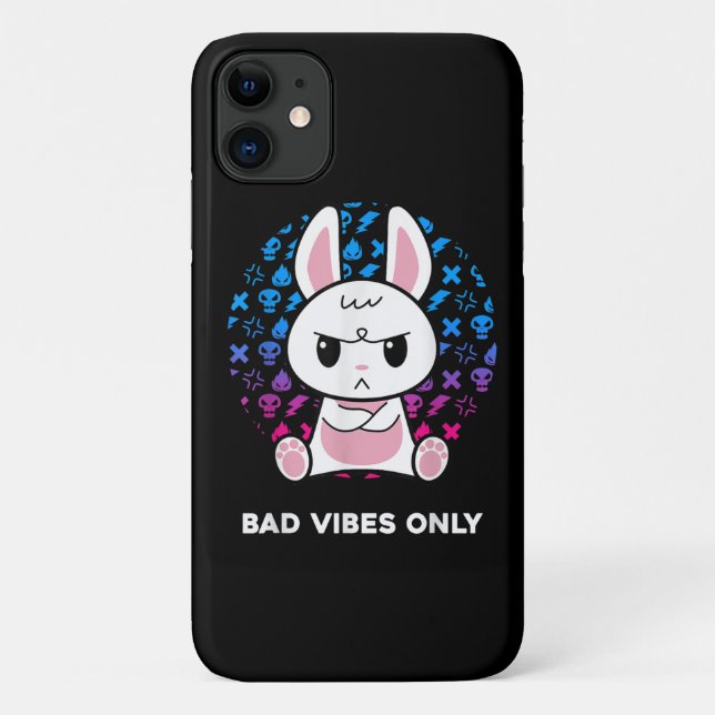 Bad Vibes Only Case-Mate iPhone Case (Back)