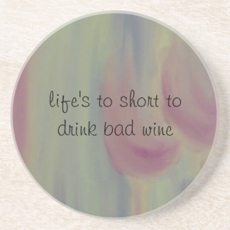 bad wine coaster