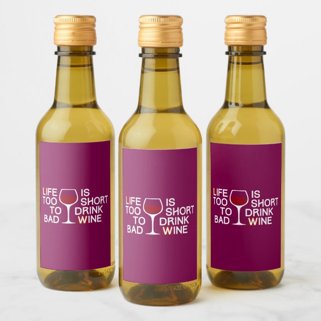 Bad wine label (Bottles)