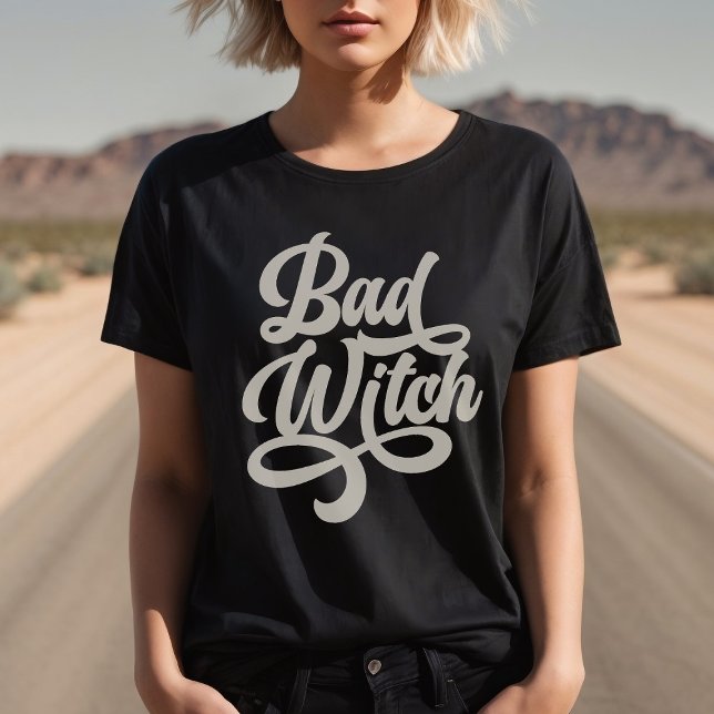 Bad Witch Retro Style Custom T-Shirt (Creator Uploaded)