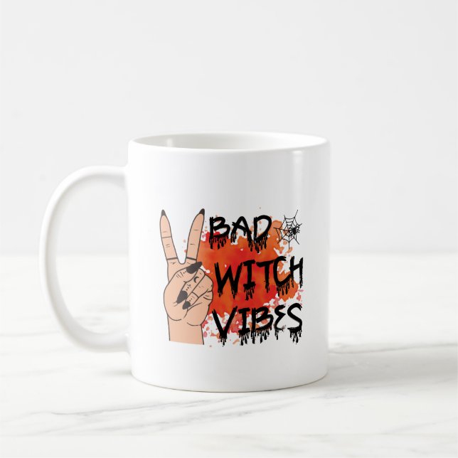Bad Witch Vibes Coffee Mug (Left)