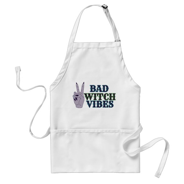 Bad Witch Vibes Witchy Hands Standard Apron (Front)