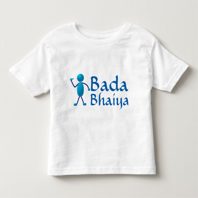 Bada Bhaiya (Big Brother) Toddler T-Shirt (Front)