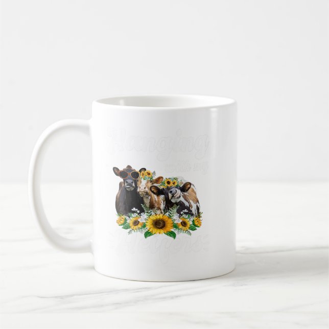 Badana Cows Southern Girls Funny Hanging With My H Coffee Mug (Left)