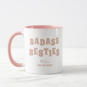 Badass Besties Funny Bridesmaid Favour Gift  Mug