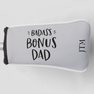 Badass Bonus Dad Stepfather Father's Day Stepdad Golf Head Cover